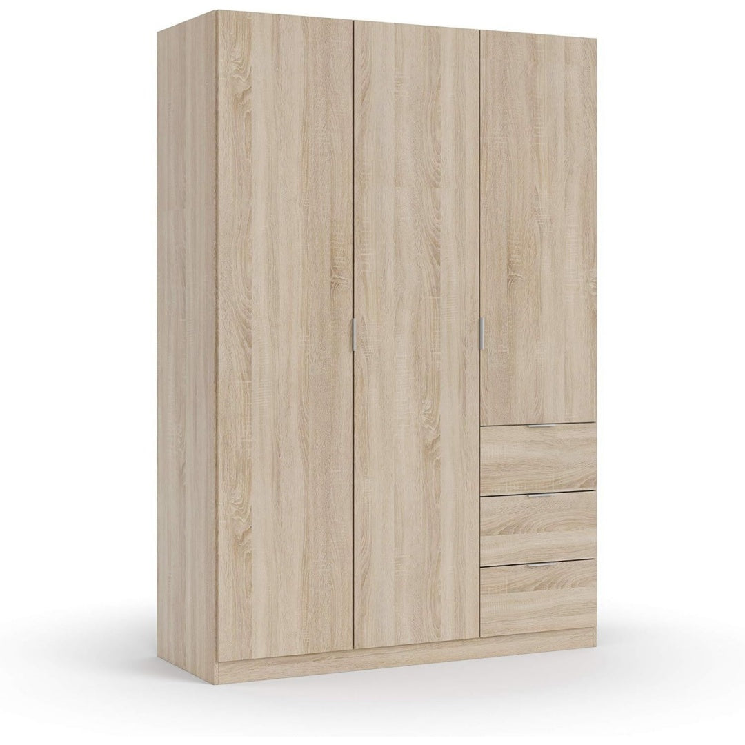 Penderie beige 3 tiroirs moderne