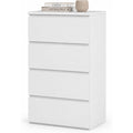Commode en MDF gris clair