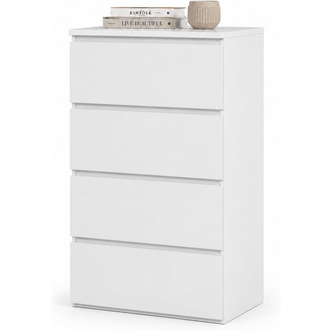 Commode en MDF gris clair