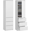 Organiser son interieur, placard gris clair en panneau de particules