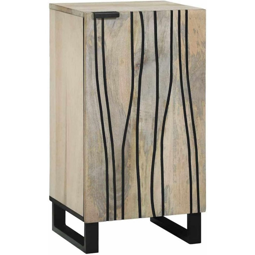 Nuance marron, credence en bois 40 x 33 x 75 cm