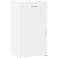 Buffet gris clair classique bois d'ingenierie installation murale 50 x 42.5 x 93 cm