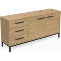 Buffet contemporain en bois de pin et pin
