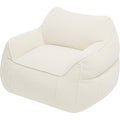 Fauteuil detente pour salon gris clair moderne
