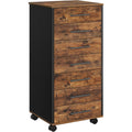Placard marron siege pivotant, style industriel
