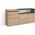 Moderne commode marron esprit scandinave