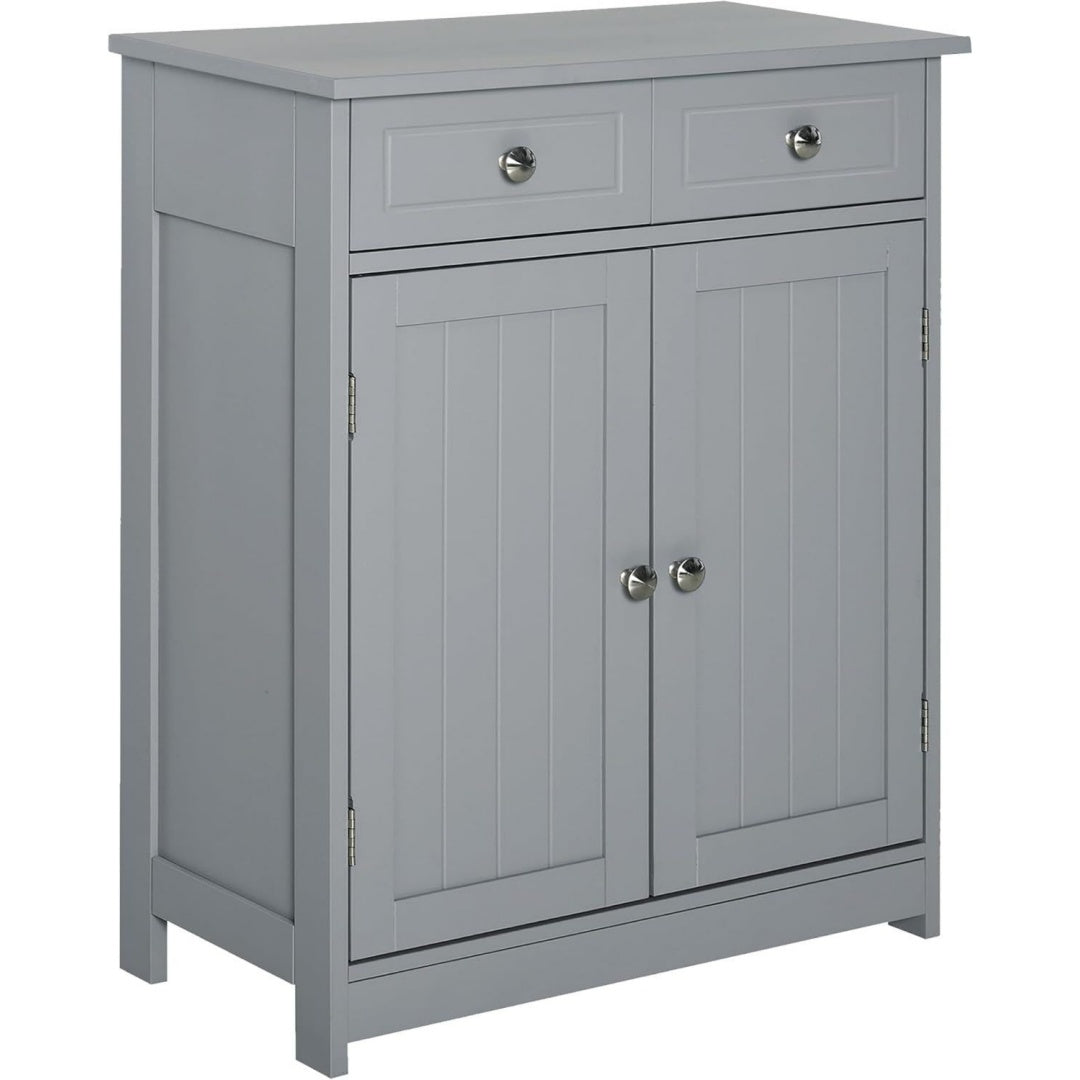 Meuble robuste structure metallique gris