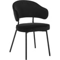 Noire chaise, hauteur reglable