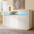 Buffet en MDF gris clair