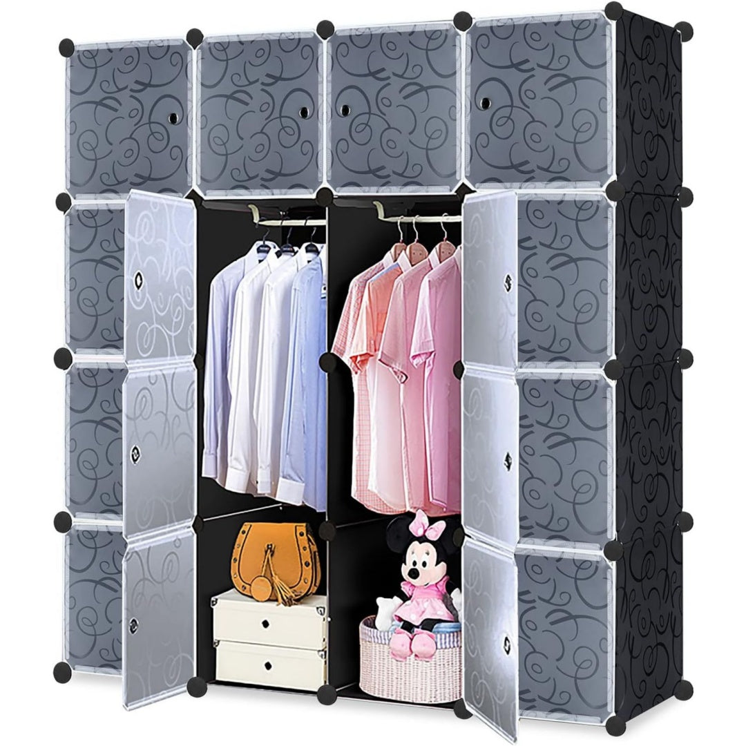 Armoire compacte 35 cm de haut gris fonce