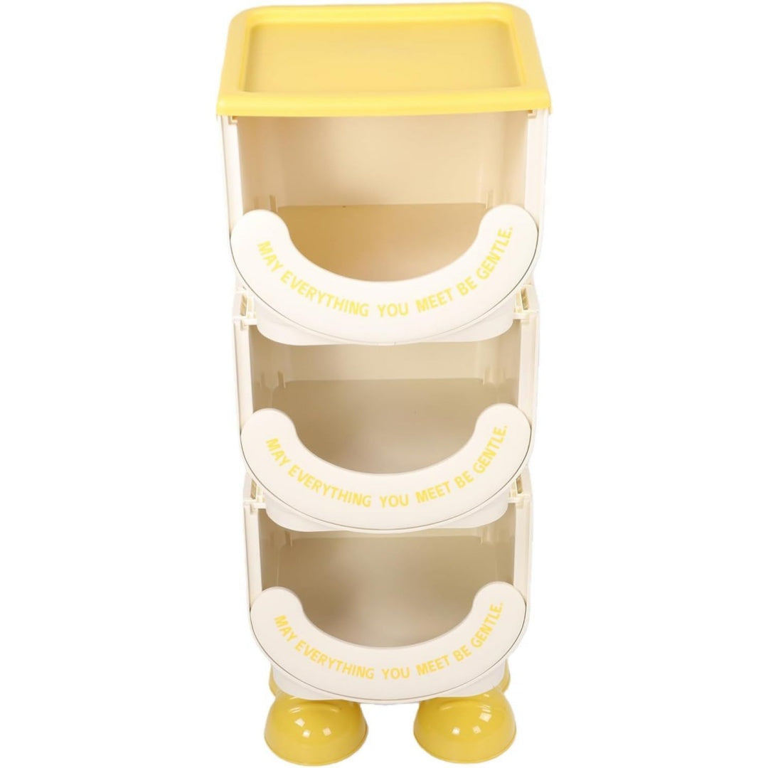 Boite de rangement moderne beige