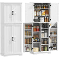 Credence gris clair 10 etageres, esprit fermier finition chene pour salon