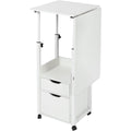 Chevet en metal gris clair parfait entree